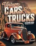 Vintage Cars and Trucks a Coloring 