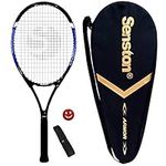 Senston Tennis Racket 27'' for Adults Aluminum Alloy Tennis Racquet Set with Premium Carry Case, Including 1 Overgrip + 1 Vibration Dampeners