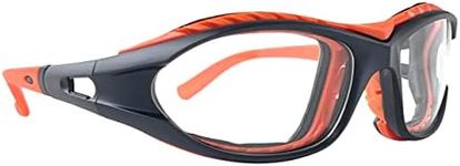 TROOPS BBQ Deluxe Barbecue Grilling Goggles, Orange