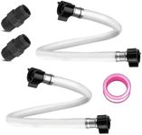 94-591-01 RV Water Pump Silencer Hose Kit 36" Replacement for Shurflo, Fit between the pump and the plumbing system to reduce unwanted rattling and plumbing vibration noises, Compatible with most RV