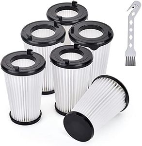 Aryavos Pack of 6 CX7 Filters for AEG CX7-2 CX7-2-45an CX7-2-s360 CX7-2-45mö & QX8 Animal Ergorapido Item Number AEF150 Battery Vacuum Cleaner Hepa Filter Replacement Filter Flexibility Filter Set for