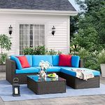 Tuoze 5 Pieces Patio Furniture Sect