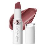 Lipstick By Wet n Wild Mega Last High-Shine Lipstick Lip Color Makeup, Rosé And Slay