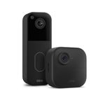 Blink Outdoor 4 Camera + £0 Video Doorbell (Black) | Smart Security Camera & Doorbell Bundle | Wireless HD, two-year battery life, enhanced motion detection | Sync Module Core incl. | IP65