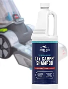 Rocco & Roxie Carpet Cleaner Solution for Pets - Use In Any Carpet Shampooer Machine - Deep Cleaning For Everyday Dog Odor On Carpets, Couch, Upholstery, and Rugs