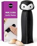 OTOTO Drac N' Roll Vampire Garlic Roller, Silicone Garlic Peeler Tube - Garlic Peeler Silicone Tube Roller for Halloween - Kitchen Gadget for Garlic, Garlic Tube, Garlic Roller Peeler, Garlic Tool