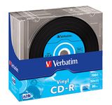 Verbatim 43426 52x Vinyl CD-R - Slim Case 10 Pack