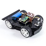 SunFounder Robot Car Kit for Raspberry Pi Pico, Open Source, MicroPython, App Control, RGB LED, Rechargable Electronic DIY Robot Kit