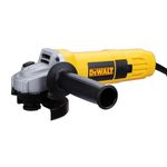 DEWALT DW801-IN, 850W, 4'' (100mm) Heavy Duty Angle Grinder Engineered For Heavy Duty Applications with Spindle Lock and Toggle switch, 2 Year Warranty (SIDE HANDLE INCLUDED)