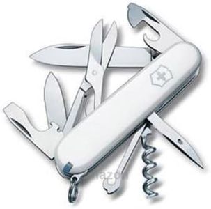 Victorinox, Pocket knife, climber, 91 mm, white (14 functions, blade, corkscrew, can opener, blade)