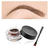 Eyebrow Cream, Waterproof Eyebrow Gel Long Lasting Brow Pomade with Brush, Natural Versatile Tinted Brow Gel Creates Natural Looking Brows for Holiday Parties Makeup (01# Light Brown)