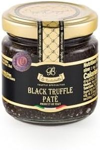 La Rustichella - Black Truffle Patè 3.17 oz (90 gr) - Kosher - 100% Made in Italy | Vegan, Gluten-Free, Cholesterol-Free