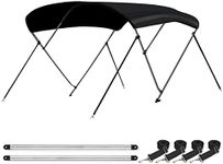 Leader Accessories Black 4 Bow 8'L