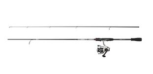 Abu Garcia Max X Spinning Combo, Freshwater Angler Fishing Rod & Reel Pike Perch & Zander, Strong Leightweight & Versatile, Black & Grey, 2.13m Moderate Fast Rod, 2000 Size Reel