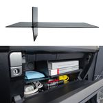 JDMCAR Glove Box Organizer Compatible with 4Runner Accessories 2010-2024,Insert ABS Black Materials Compartment Tray