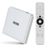 Android 11.0 TV Box, MECOOL KM2 Plus Deluxe, 4GB RAM, 32GB Storage, Netflix Certified, Google Assistant, Dolby Atmos Vision, AV1, HDR 4K, 2.4G/5.0G WiFi 6, BT 5.0, Amlogic S905X4