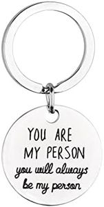 You Are My Person Gifts Keychain for Best Friend Boyfriend Girlfriend Anniversary Christmas Presents for Couples Gifts Keychains for Husband Wife Birthday Gifts for Bestie BFF