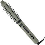 StyleCraft Sage 2-in-1 Ceramic Barrel Styling Brush and Curling Wand with Retractable Bristles, Tourmaline Technology, and Customizable Temperatures
