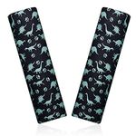 Maridergo 2 Pack Dinosaur Seat Belt Covers Car Seat Belt Pillow for Kids and Baby, Toddlers Seat Strap Covers, Soft Car Seat Straps Shoulder Pads for Head Neck Shoulder Protect