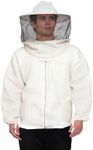 Beeattire Airmesh Bee Jacket with Round Hood - The Ultimate Ventilated Beekeeping Jacket for Beekeepers Bee Jacket for Men and Women (6XL)