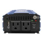 Tripp Lite 750W Compact Portable Power Inverter for Cars, Car Outlet Adapter with 2 AC 1 USB Outlets (PINV750)