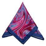 To The Nines Men's Pink Pocket Square