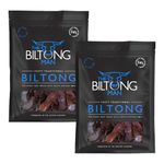 The Biltong Man | Tasty Traditional Lean Beef Biltong | Healthy High Protein Dried Beef Snack | Low Calorie, Gluten-free & Keto-friendly, 1 Kilogram (2 x 500 Gram Packs)