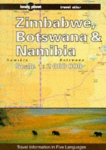 Zimbabwe, Botswana and Namibia: Travel Atlas