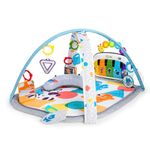 Baby Einstein, 4-in-1 Kickin' Tunes and Language Discovery Play Gym with Piano, Mat with Detachable Activity Toys, Lights, Sounds and Music, Ages Newborn +