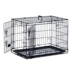 Sharples N Grant Dog Crate, Medium, 76 x 48 x 53 cm, Black