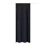 JEMIDI 1-Piece Eyelet Curtain - Opaque Single Washable Polyester Curtain with 4cm Metal Eyelets - Stella - Various Sizes and Colours