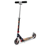 Micro Scooters | Micro Speed Classic Scooter | 8+ Years | Perfect for Adults & Kids | Fast & Foldable | Shock Absorption | Small Wheels | Black