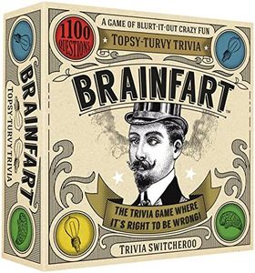 Hygge Games Brainfart Topsy Turvy Trivia Game
