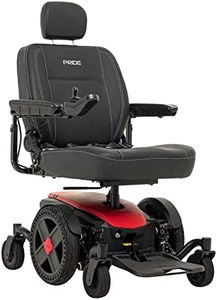 Pride Mobility Jazzy EVO 614 HD Group 2 Power Chair, Heavy-Duty Two-Motor, in-line, Mid Wheel Drive, Motorized Electric Wheelchair for Adults & Elderly, 450 lbs. WC, Up to 4.88 MPH