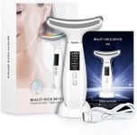 Xkimos Face Massager,6 Skin Modes Led Face Sculpting Tool with 4 Light Sources,Face Massage Tool with Cooling Modes,EMS Microcurrent for Effective Led Face Sculpting Tool for Tightening&Anti-Aging