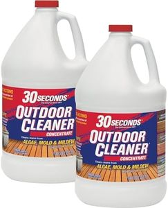 30 SECONDS Outdoor Mold & Mildew Cleaner & Stain Remover Concentrate | 128 fl. oz. | 2 Pack