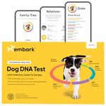 Embark Breed Identification Kit Most Accurate Dog DNA Test Test 350+ Dog Breeds Breed ID Kit with Ancestry & Family Tree