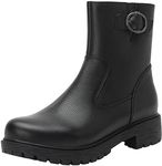 Alegria Shera Womens Leather Boots, Coal, 9