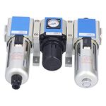 1/2" PT Air Filter, Regulator & Lubricator (FRL) Pneumatic Pressure Regulator Compressor 1.5MPa