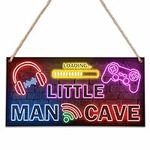 Little Man Cave, Neon Gaming Wooden