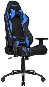 AKRacing Core Series SX Gaming Chair with High Backrest, Recliner, Swivel, Tilt, Rocker and Seat Height Adjustment Mechanisms with 5/10 warranty - Blue