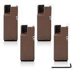 4 Pack Bed Risers with Screw Clamp,