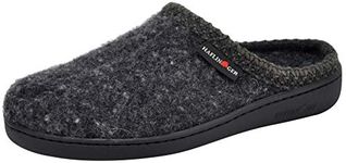 Haflinger Unisex AT Boiled Wool Hard Sole Slipper