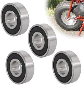 RUTU Mini Bike Wheel Bearing Front and Rear for CT100U CC100X KT196 Baja Doodlebug DB30 Realtree RT200 RB100 RB200 79cc 98cc 100cc Motovox MBX10 MBX11 MMB80 105cc Engine Mini Bike Parts 6201RS