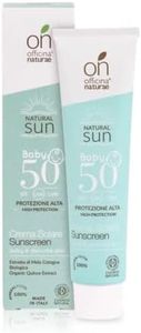 Officina Naturae | Crema Solare Baby SPF 50, Protezione Solare Bambini ad Azione Protettiva e Riparatrice, per Pelli Delicate, Senza Profumo, 75ml