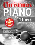 Christmas Piano Duets I Easy Jazz Arrangements 1 Piano 4 Hands for Beginners and Intermediate Pianists: Easy Piano Sheet Music Notes I Christmas Book I Video Tutorial I Chords I Lyrics