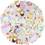 100 Pieces Funny Llama Stickers, Cute Animal Alpaca Decals for Boys Girl Teens, Llama Theme Laptop Stickers Waterproof Vinyl Bottles Stickers for Computer Phone Motorcycle Mexican Camel Theme Party