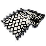 Ata-Boy Game of Thrones Pins, Stark Emblem Enamel pins for backpacks - Game of Thrones Gifts & Merchandise, Metal, no gemstone