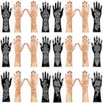 Henna Tattoo Stencil Kit,12 Sheets Stickers for Henna Tattoo Hand Forearm Glitter Airbrush DIY Tattooing Template, Large Indian Temporary Tattoo Stickers