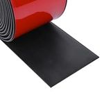 Neoprene Rubber Strips Self Adhesive Solid Rubber Sheets, Rolls & Strips for DIY Gaskets Crafts Pads Seals Warehouse Flooring Rubber Strip with Adhesive Backing (3” Wide x 1/16" Thick x 10' Long)